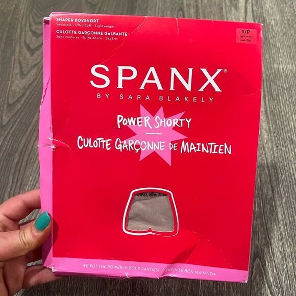 SPANX Other - NWT Spanx Power Series Power Shorty Shapewear Boyshort Seamless Nude Small